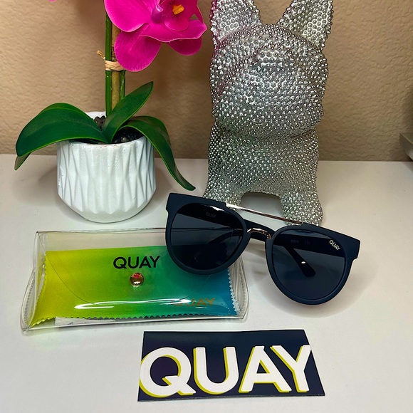 QUAY Odin Sunglasses Black Frame Blackout Lenses - Picture 11 of 11